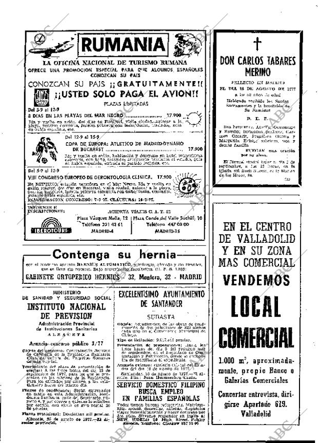 ABC MADRID 30-08-1977 página 63