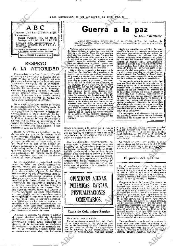 ABC MADRID 31-08-1977 página 10