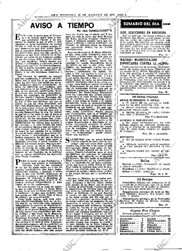 ABC MADRID 31-08-1977 página 11