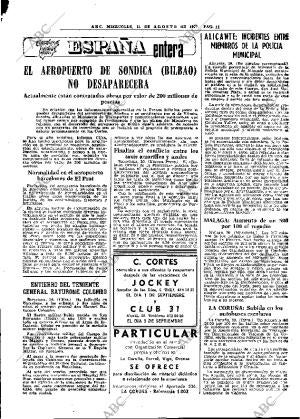 ABC MADRID 31-08-1977 página 19