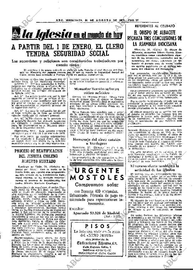 ABC MADRID 31-08-1977 página 25