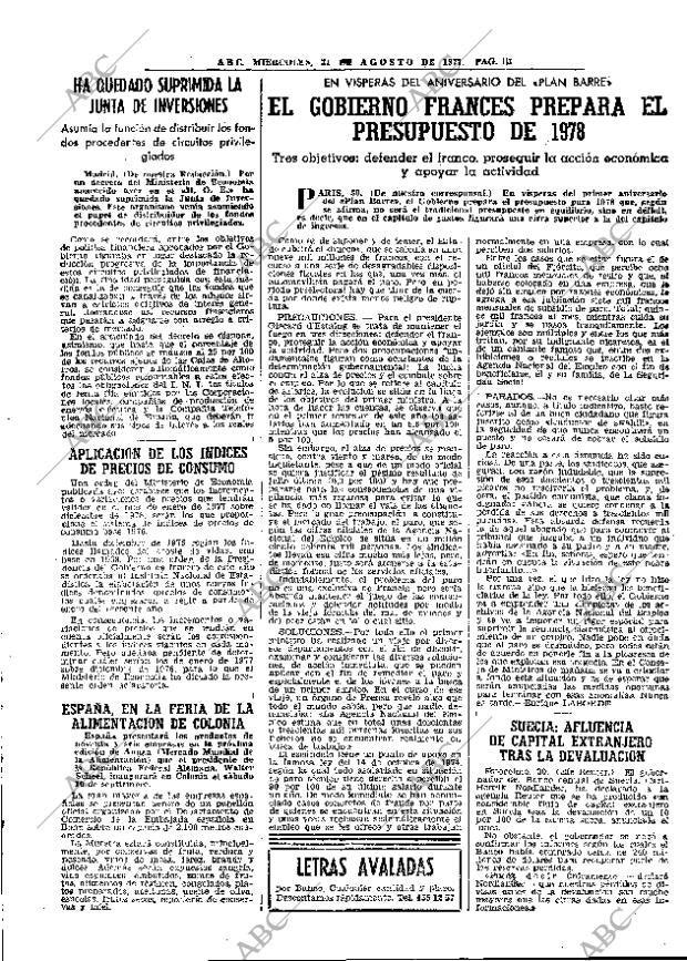 ABC MADRID 31-08-1977 página 31