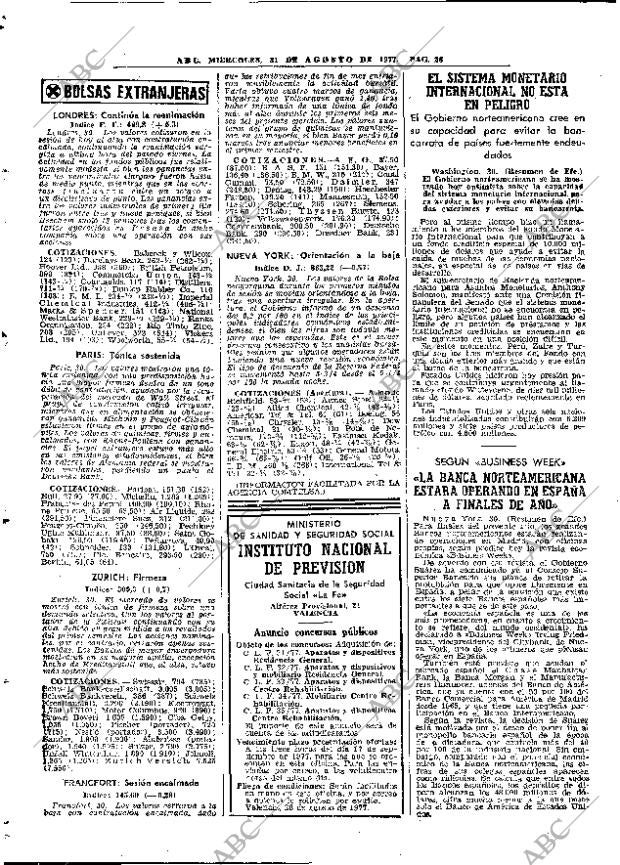 ABC MADRID 31-08-1977 página 34