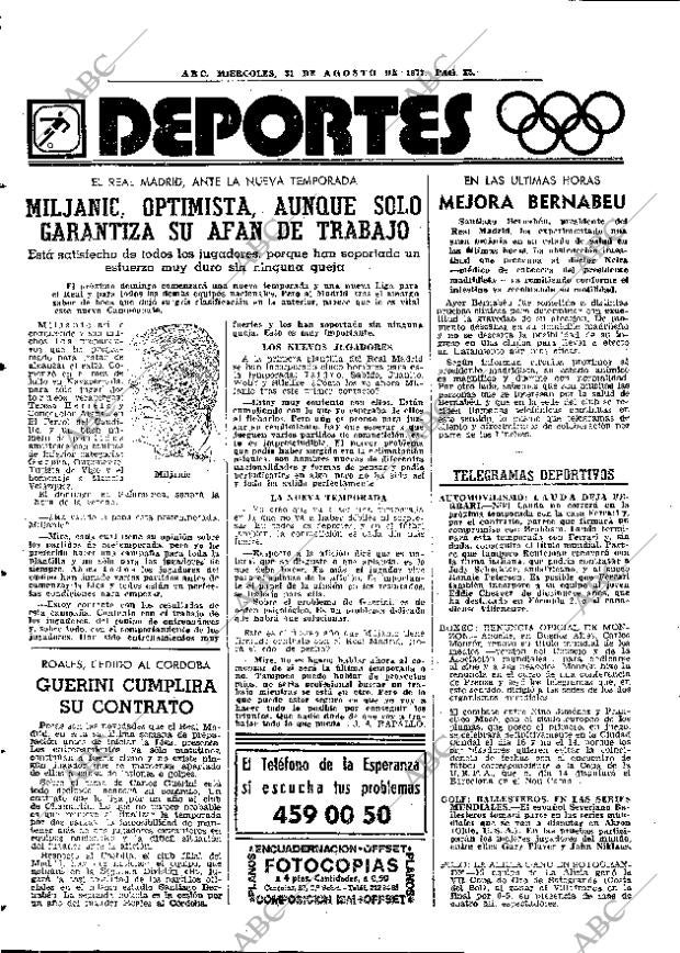 ABC MADRID 31-08-1977 página 40