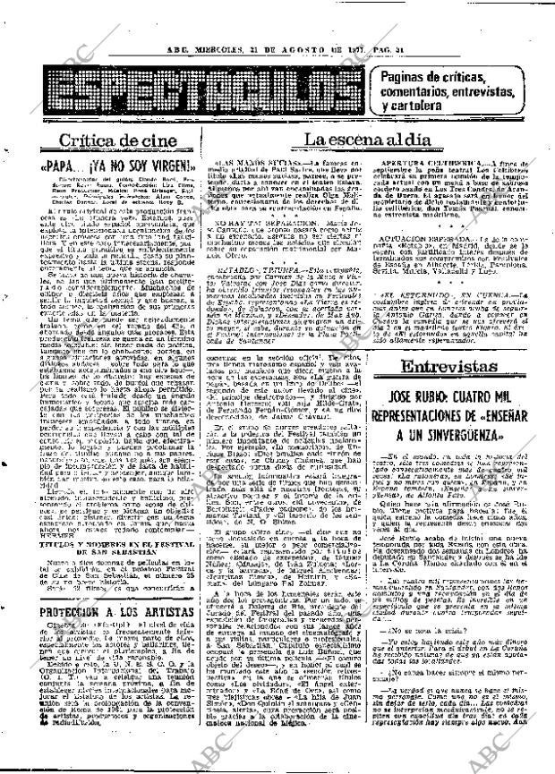 ABC MADRID 31-08-1977 página 42