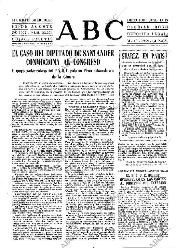 ABC MADRID 31-08-1977 página 9
