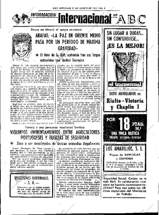 ABC SEVILLA 31-08-1977 página 17