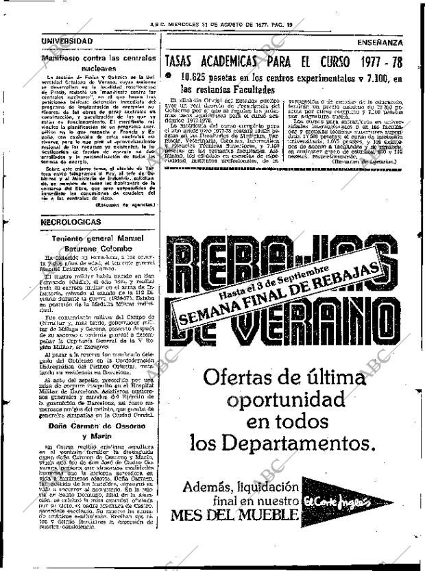 ABC SEVILLA 31-08-1977 página 27
