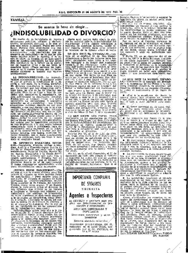ABC SEVILLA 31-08-1977 página 28