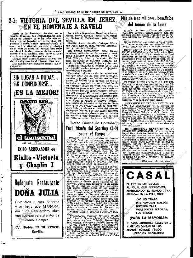 ABC SEVILLA 31-08-1977 página 30