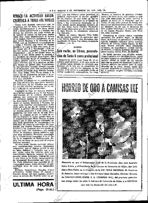 ABC SEVILLA 03-09-1977 página 31