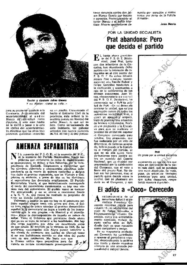 BLANCO Y NEGRO MADRID 07-09-1977 página 27