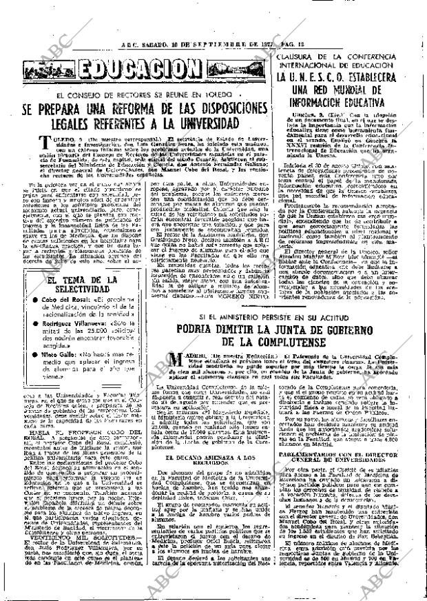 ABC MADRID 10-09-1977 página 26
