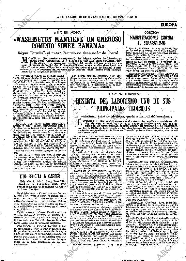 ABC MADRID 10-09-1977 página 29
