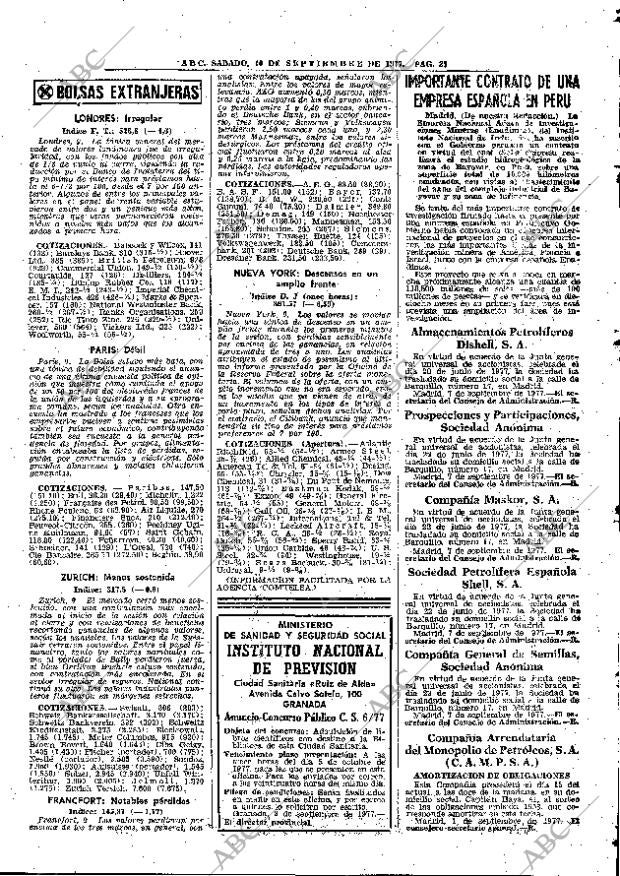 ABC MADRID 10-09-1977 página 45
