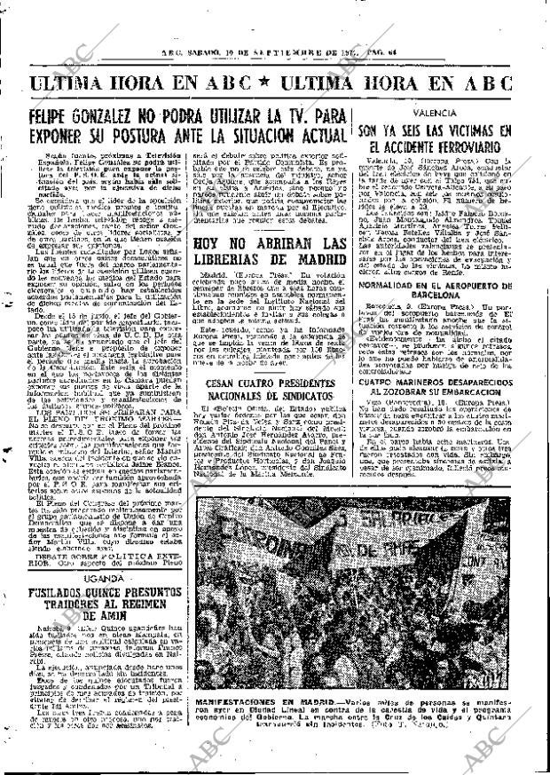 ABC MADRID 10-09-1977 página 72