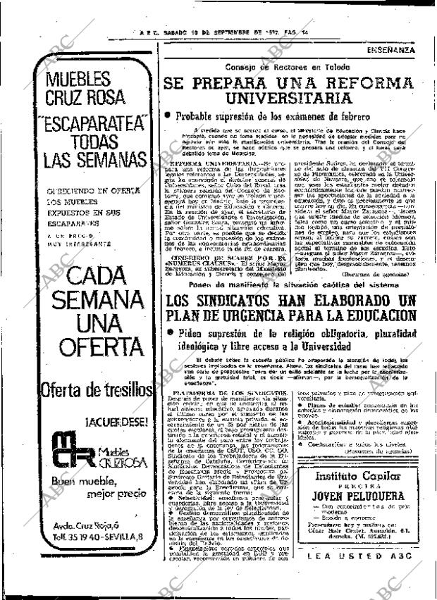 ABC SEVILLA 10-09-1977 página 22