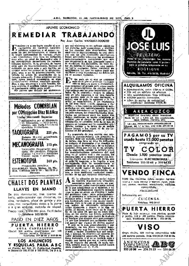 ABC MADRID 11-09-1977 página 13