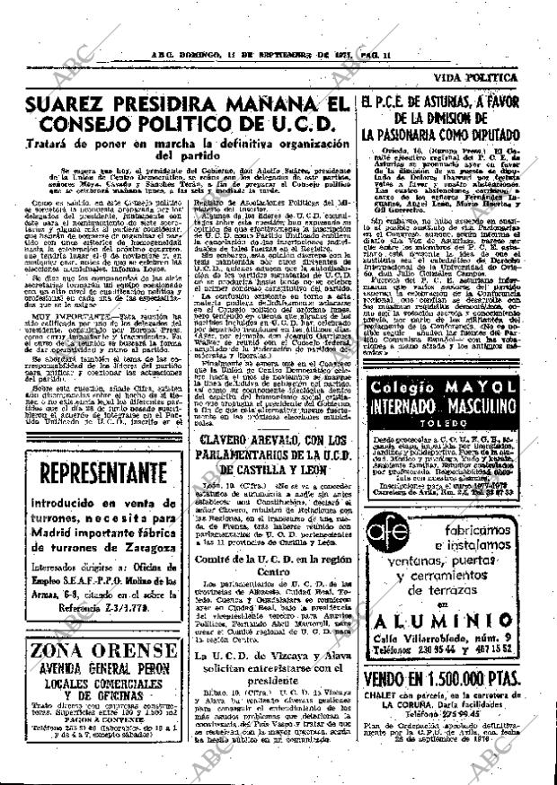 ABC MADRID 11-09-1977 página 19