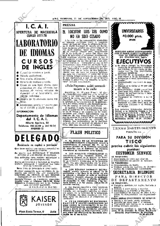 ABC MADRID 11-09-1977 página 22