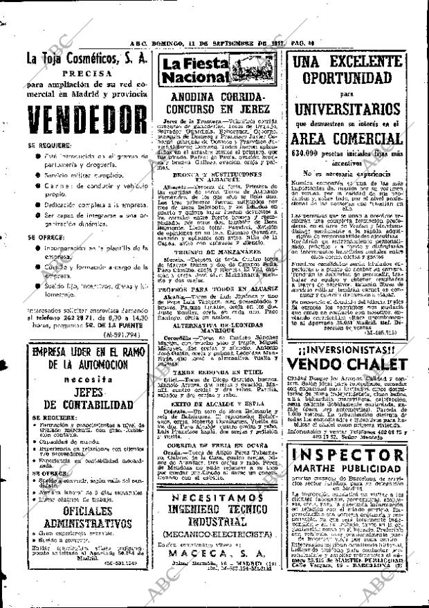 ABC MADRID 11-09-1977 página 58