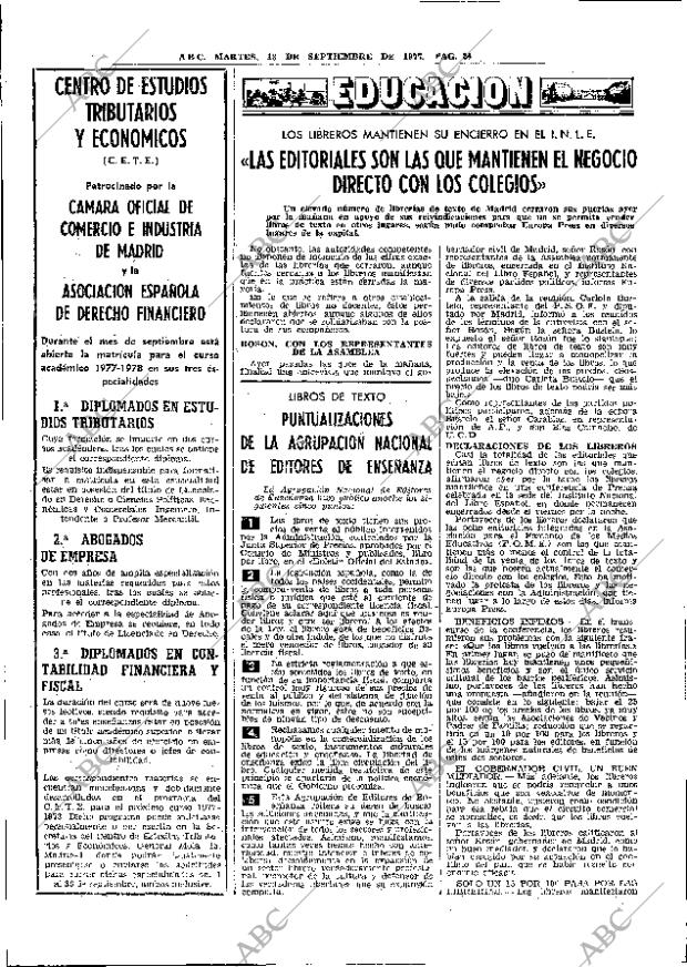 ABC MADRID 13-09-1977 página 36