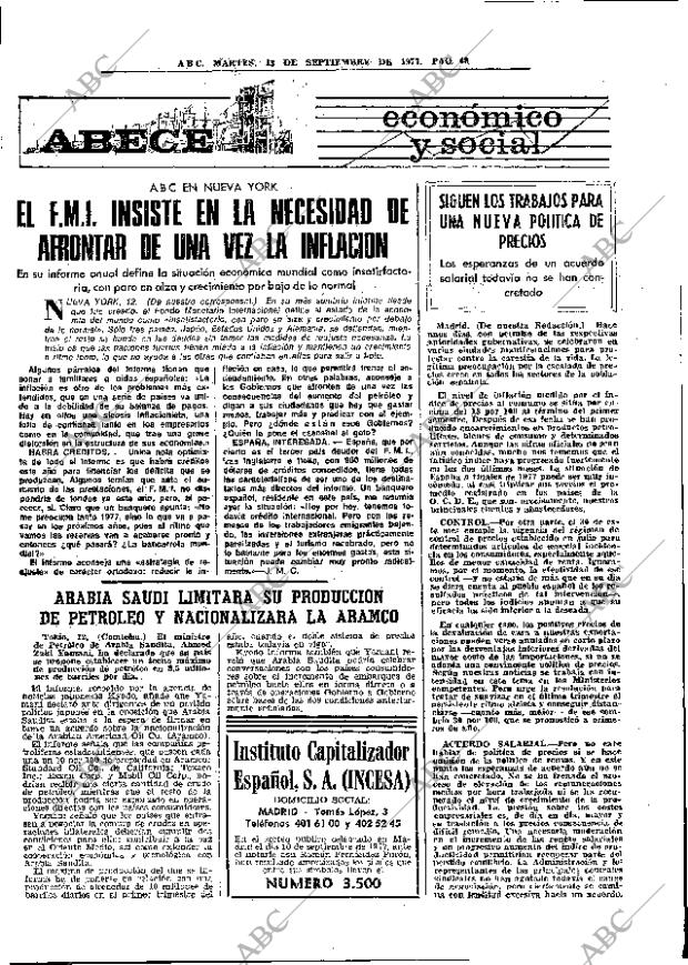 ABC MADRID 13-09-1977 página 60