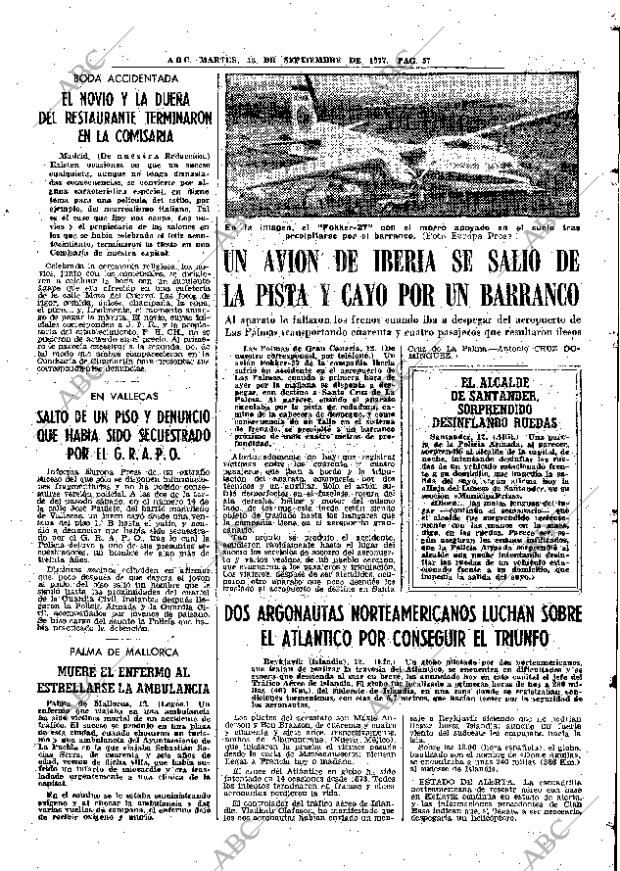 ABC MADRID 13-09-1977 página 69