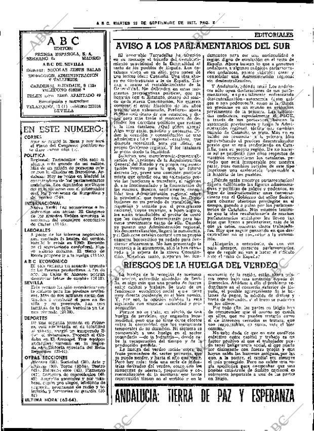 ABC SEVILLA 13-09-1977 página 20