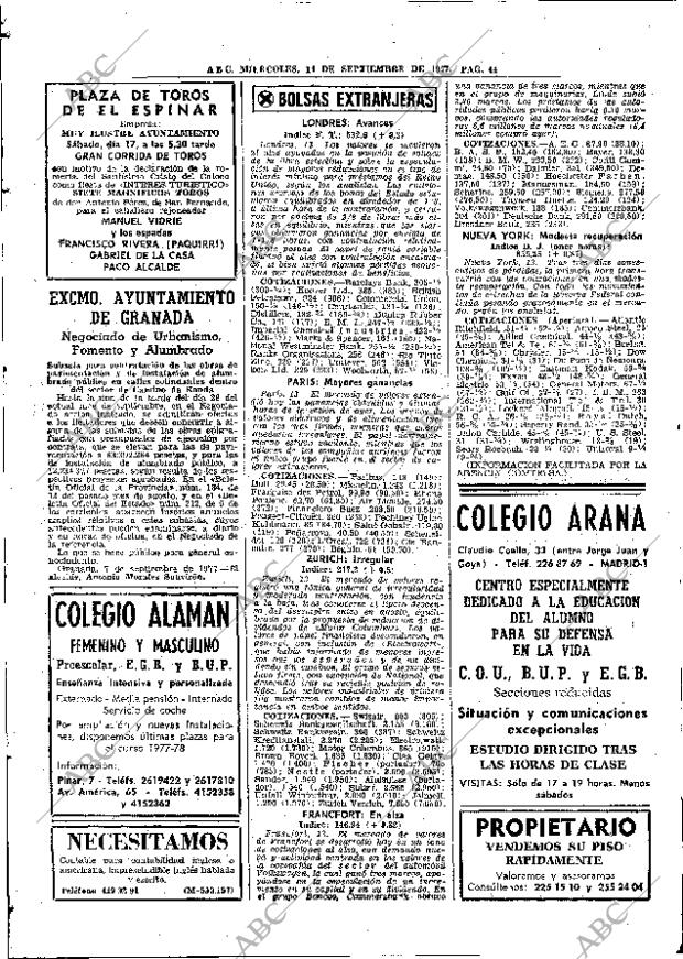 ABC MADRID 14-09-1977 página 56