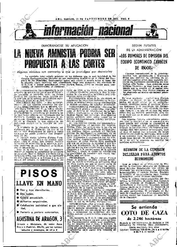 ABC MADRID 17-09-1977 página 14