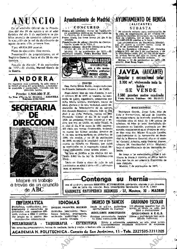 ABC MADRID 17-09-1977 página 79