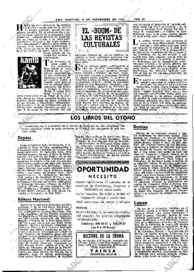 ABC MADRID 18-09-1977 página 45