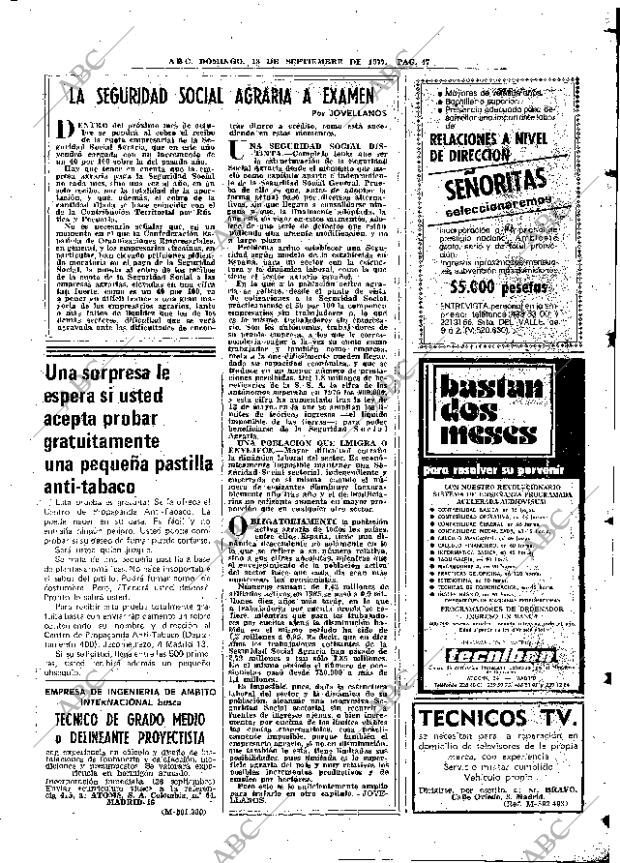 ABC MADRID 18-09-1977 página 59
