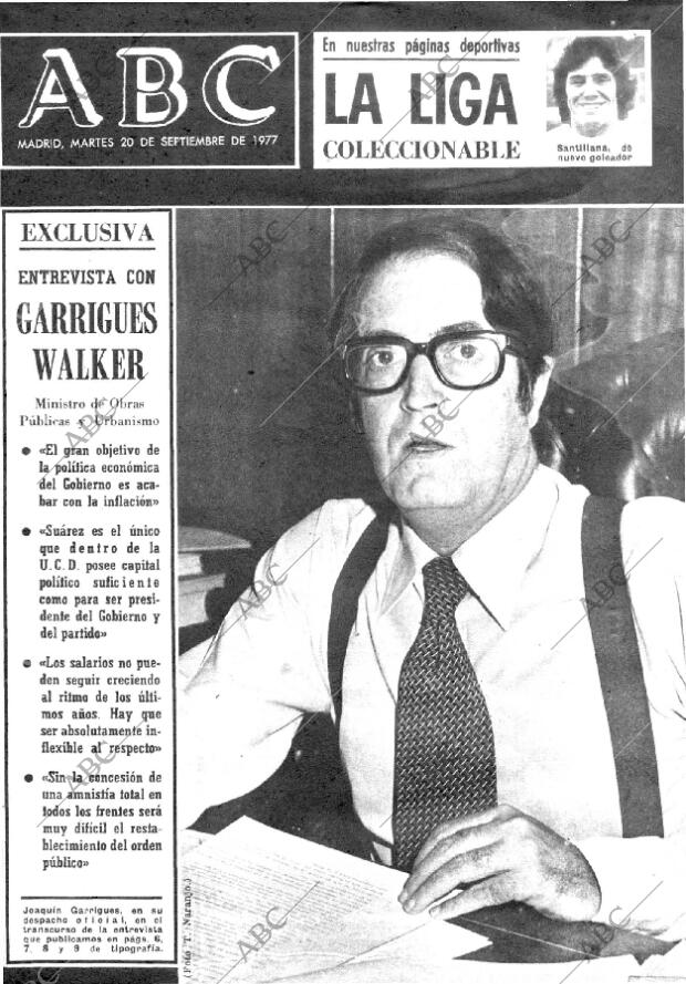 ABC MADRID 20-09-1977 página 1