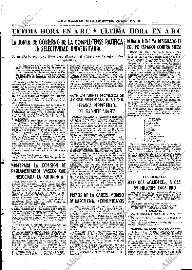 ABC MADRID 20-09-1977 página 112