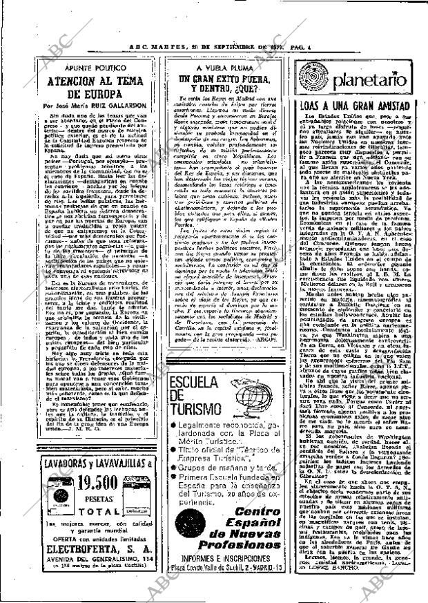 ABC MADRID 20-09-1977 página 20