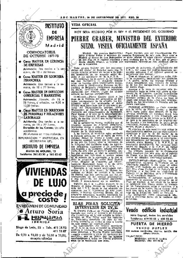 ABC MADRID 20-09-1977 página 26