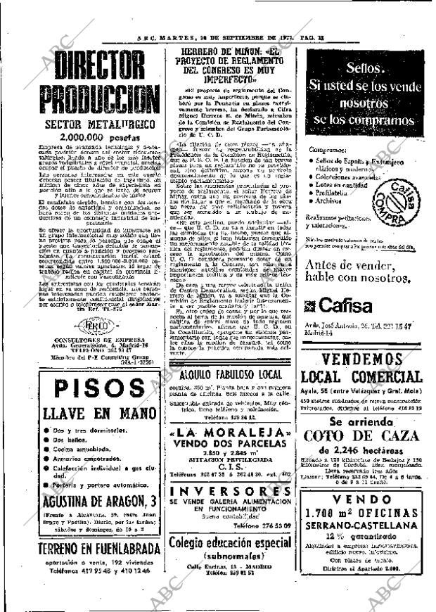 ABC MADRID 20-09-1977 página 28