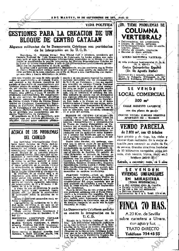 ABC MADRID 20-09-1977 página 29