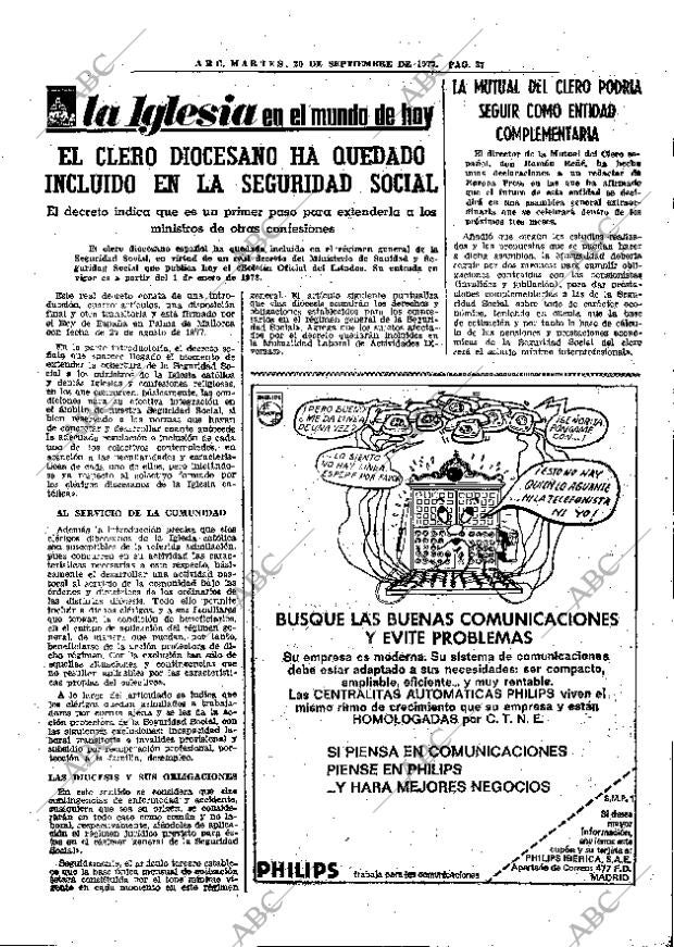ABC MADRID 20-09-1977 página 53