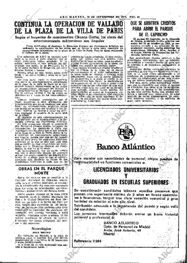 ABC MADRID 20-09-1977 página 57