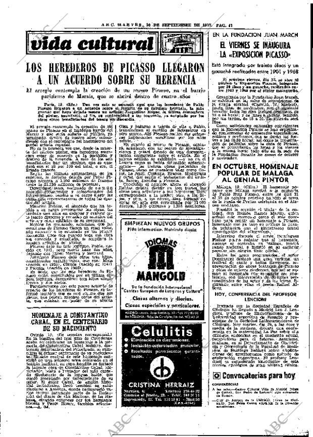 ABC MADRID 20-09-1977 página 63