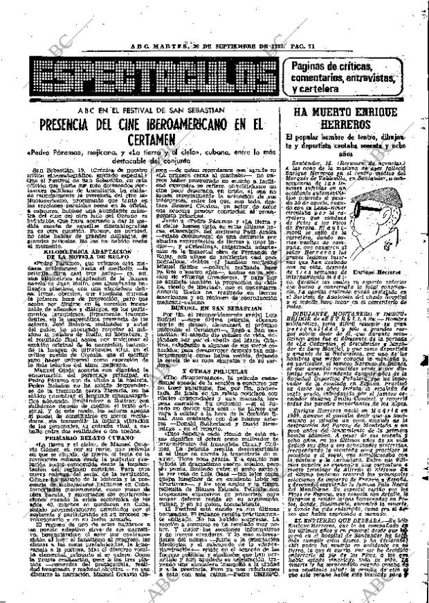 ABC MADRID 20-09-1977 página 87