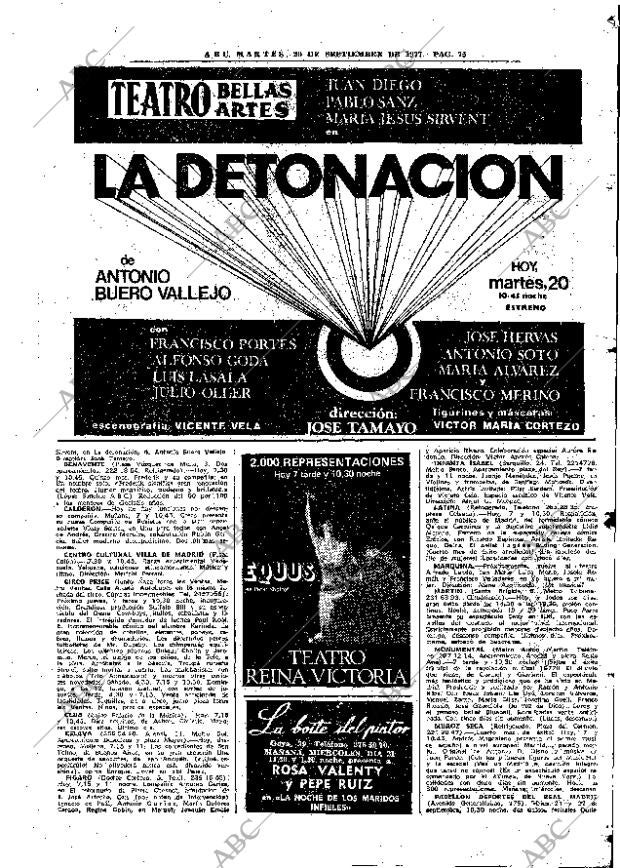 ABC MADRID 20-09-1977 página 91