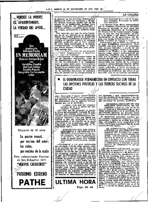 ABC SEVILLA 20-09-1977 página 46