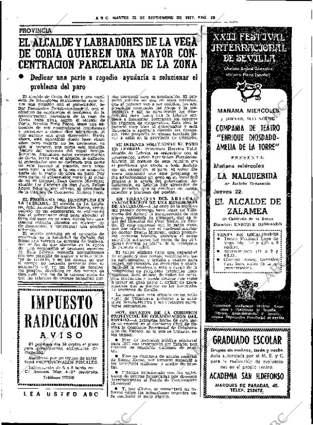 ABC SEVILLA 20-09-1977 página 51