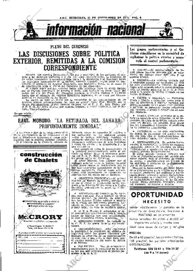 ABC MADRID 21-09-1977 página 18