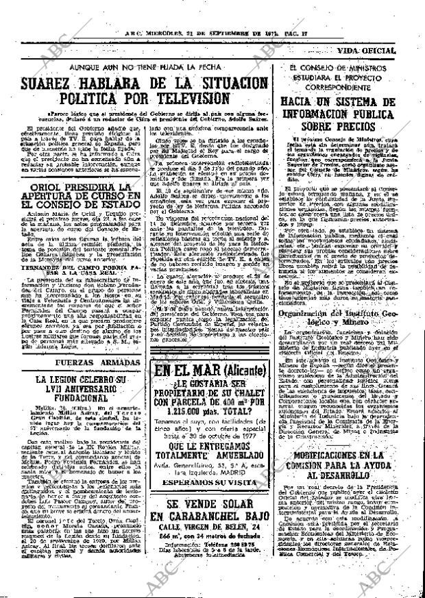 ABC MADRID 21-09-1977 página 29