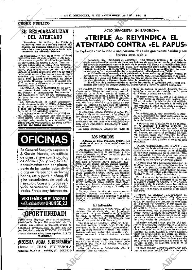 ABC MADRID 21-09-1977 página 30